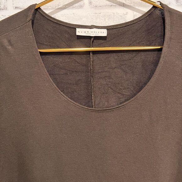 Bryn Walker Ostrich Rachele French Terry Dolman Sleeve Tunic Size Medium - Picture 3 of 7